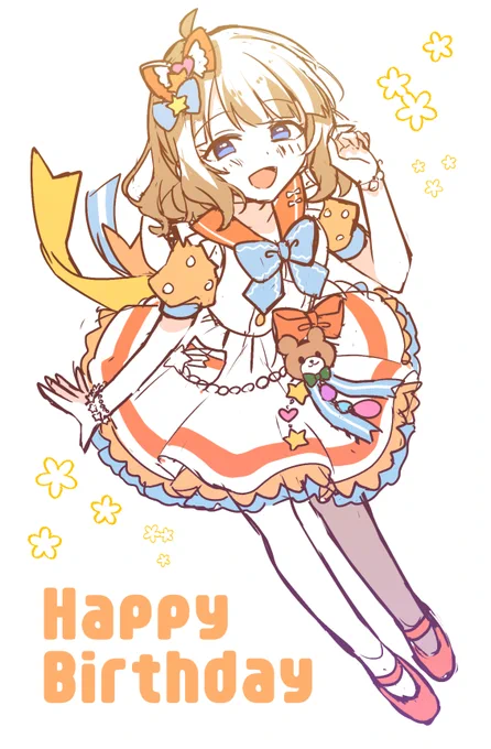 桃子誕生日おめでとう～!✨

#周防桃子誕生祭2021 