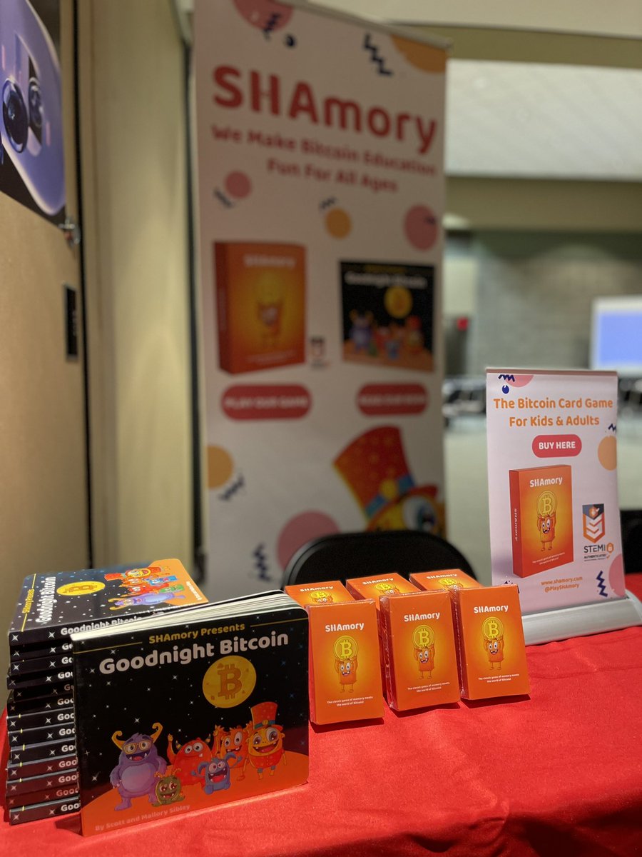 SHAmory 🎲📖 (@playshamory) on Twitter photo Day ✌🏼 of <a href="/tabconf/">TABConf - tickets on sale Oct 13-16, 2025, Atlanta</a> inside the <a href="/zebedeeio/">ZBD</a> #Bitcoin Gaming Village about to begin! Come say hi before these warm weather monsters fly back to sunny San Diego.
Can’t make it? Use code TAB for 10% off your online order until the conference ends tonight!
shamory.com Day ✌🏼 of <a href="/tabconf/">TABConf - tickets on sale Oct 13-16, 2025, Atlanta</a> inside the <a href="/zebedeeio/">ZBD</a> #Bitcoin Gaming Village about to begin! Come say hi before these warm weather monsters fly back to sunny San Diego.
Can’t make it? Use code TAB for 10% off your online order until the conference ends tonight!
shamory.com