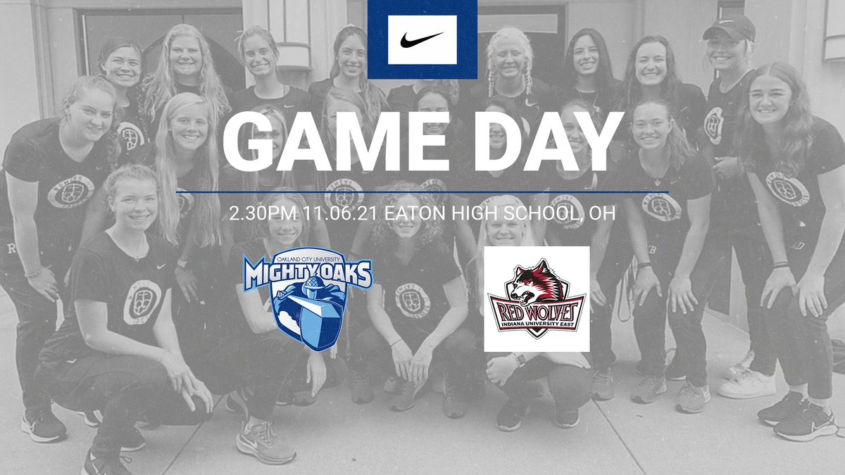 River States Conference Quarter Final..
Your Mighty Oaks take on the Red Wolves of IU East
⏰ 2.30PM CST // 3.30PM EST
⚽️ Eaton High School, OH