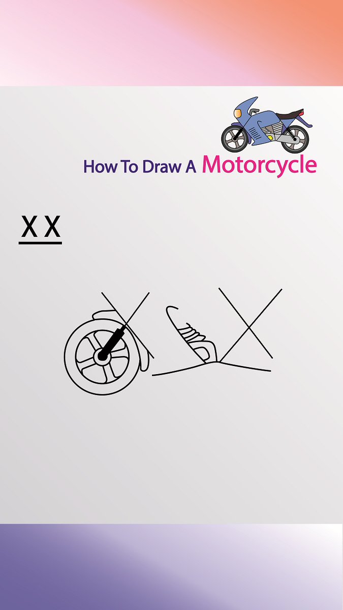 DrawLearing's tweet image. How To Draw A Motorcycle From Letter XX | Draw A Motorcycle Easy | Art A... youtu.be/1QMiN3_SZb0 via @YouTube