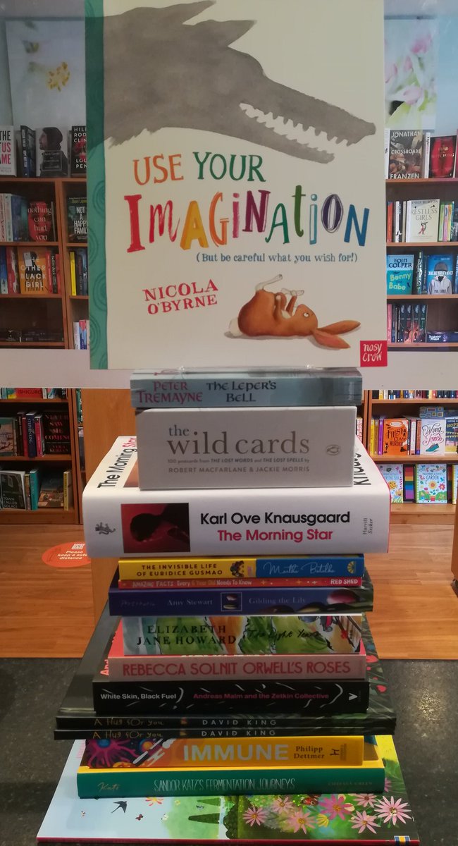 Sheelagh na Gig (@sheelaghnagig) on Twitter photo A very small selection of our new books in stock, of which my favourite has to be Use Your Imagination by <a href="/NicolaOByrne1/">Nicola O'Byrne</a> ... But there's also The Wild Cards from <a href="/RobGMacfarlane/">Robert Macfarlane</a> and @JackieMorrisArt and and and ... A very small selection of our new books in stock, of which my favourite has to be Use Your Imagination by <a href="/NicolaOByrne1/">Nicola O'Byrne</a> ... But there's also The Wild Cards from <a href="/RobGMacfarlane/">Robert Macfarlane</a> and @JackieMorrisArt and and and ...