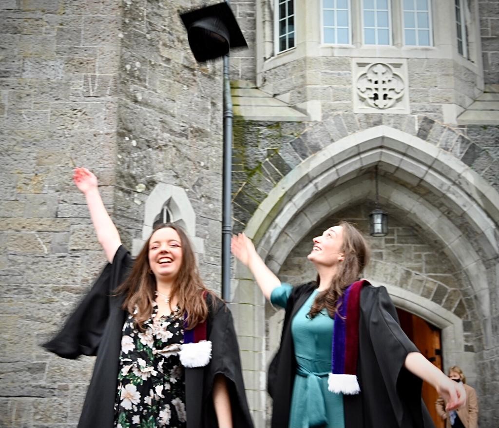 Great excitement on the Maynooth campus today as we celebrate the hard work, dedication and achievements of our new graduates, well done Class of 2021, and best wishes for your future.
