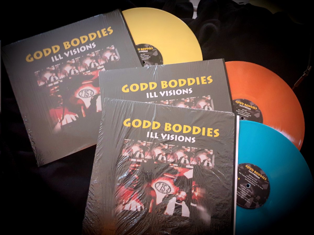 🚨Order Now🚨
💿Godd Boddies - Ill Visions Vinyl LP
🌈3 limited colors:
25 copies of Yellow, 35 copies of Topaze Orange and 35 copies of Dark Turquoise
➡️ITEMRECORDS.COM
#90shiphop #vinylrecords #vinylcommunity #boombap #NewReleases
#Toronto #hiphopmusic #hiphopnews