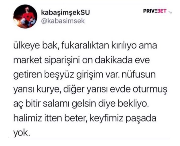 Enteresan bir yorum seviyorum bu esprili gençleri 👍☺️😇