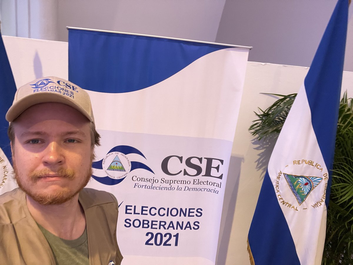 DenisRogatyuk's tweet photo. #Nicaragua: Almost ready to begin the observer mission for the Nicaraguan general election this Sunday. The pro-US opposition has announced a boycott. Their masters have announced sanctions. The Nicaraguan people have announced their intention to vote and resist. Stay tuned! https://t.co/Tmi0JBHEX9