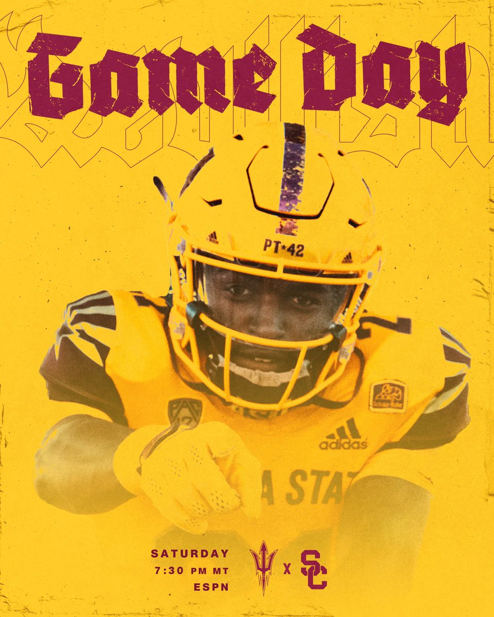 RisingSunDevils's tweet photo. Work day. 7:30 PM. ESPN. 🔱 

#ForksUp #Devilish22 #DE23RTDIAMONDS https://t.co/5ypJIwwhAZ