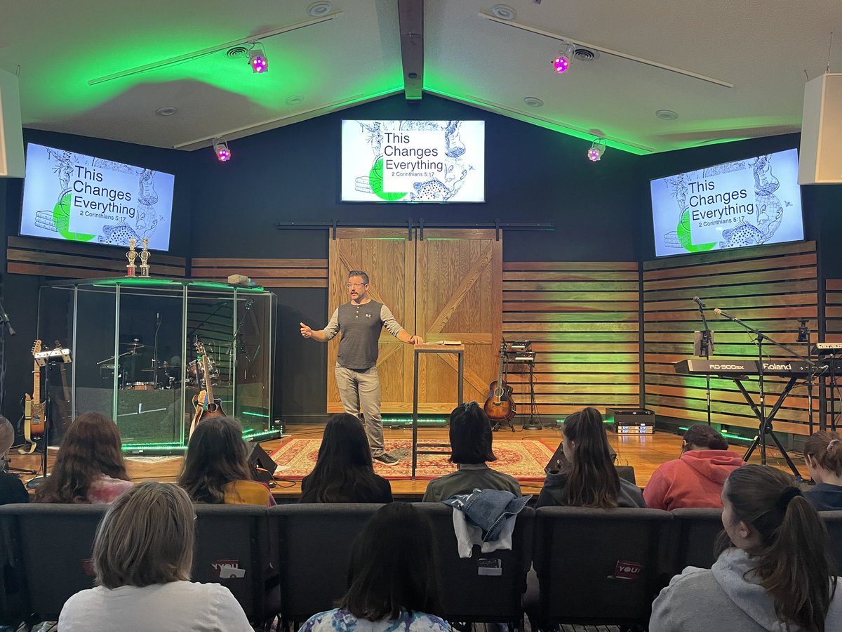 Our <a href="/Fellowship_West/">Fellowship West</a> students are worshipping now at our Fall Gathering. I LOVE hearing our students worship. #SoSoGood