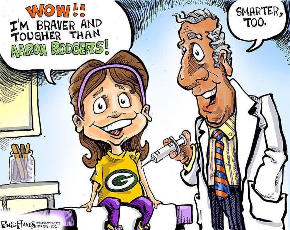 The Green Bay Packers have to move on from Aaron Rodgers. And the State Farm commercials have to be thrown in the trash. 🗑