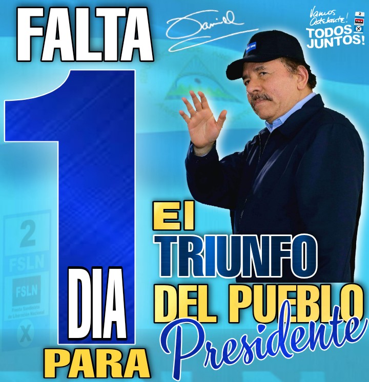 #Nicaragua #06Noviembre 
Vamos #ProsperandoConElPueblo 
<a href="/DonMono21/">Don Mono Corleone</a> <a href="/NPordentro/">Nicaragua Pordentro 🔴⚫</a> <a href="/chinitasandinis/">Arlen Siu Bermudez</a> <a href="/TaniaMndez8/">🔴⚫🇳🇮100% SANDINISTAS🔴⚫🇳🇮</a> <a href="/Angelin33559679/">Angelina Bravo</a>  en que casilla Vamos a votar???? En ❤🖤✌