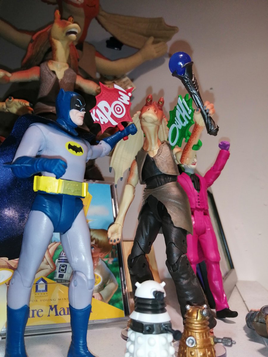 #batman vs #jarjar #StarWars