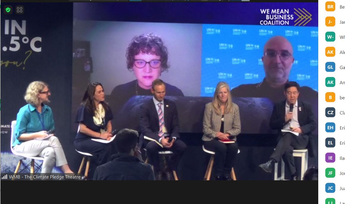 Very excited to officially launch #BASCS, the Business Alliance to Scale Climate Solutions today at #COP26Glasgow! Join @Salesforce, <a href="/netflix/">Netflix</a>, @Amazon, <a href="/WWFUS/">WWF US</a>, <a href="/EDFbiz/">EDF+Business</a>, <a href="/BSRnews/">BSR</a> and more on the livestream and explore the group here: scalingclimatesolutions.org #climateaction