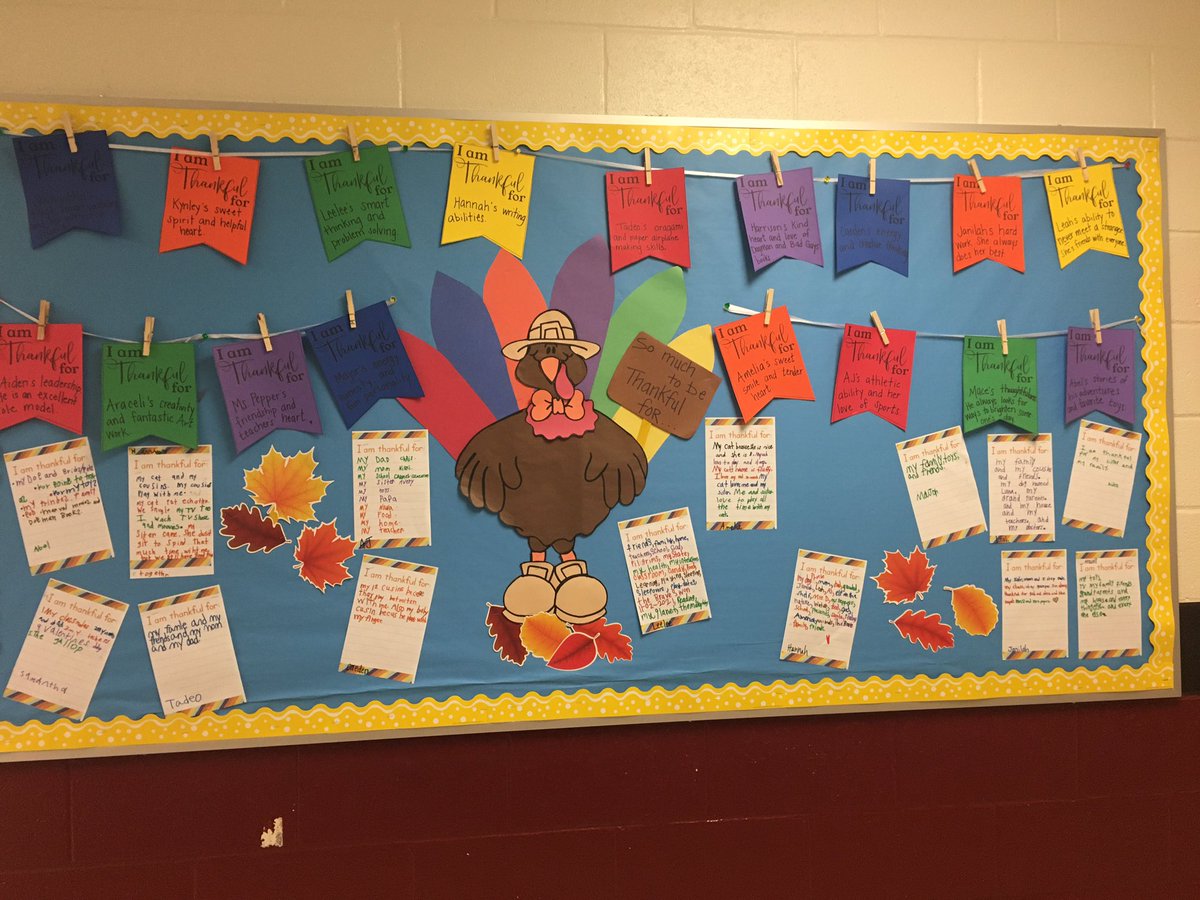 Thankful to teach a wonderful group of students who make me laugh, keep me on my toes, challenge me to be a better teacher tomorrow than I was today, and make me feel like a celebrity. ❤️ So much to be thankful for. <a href="/CarmelESColts/">CarmelElementary</a>