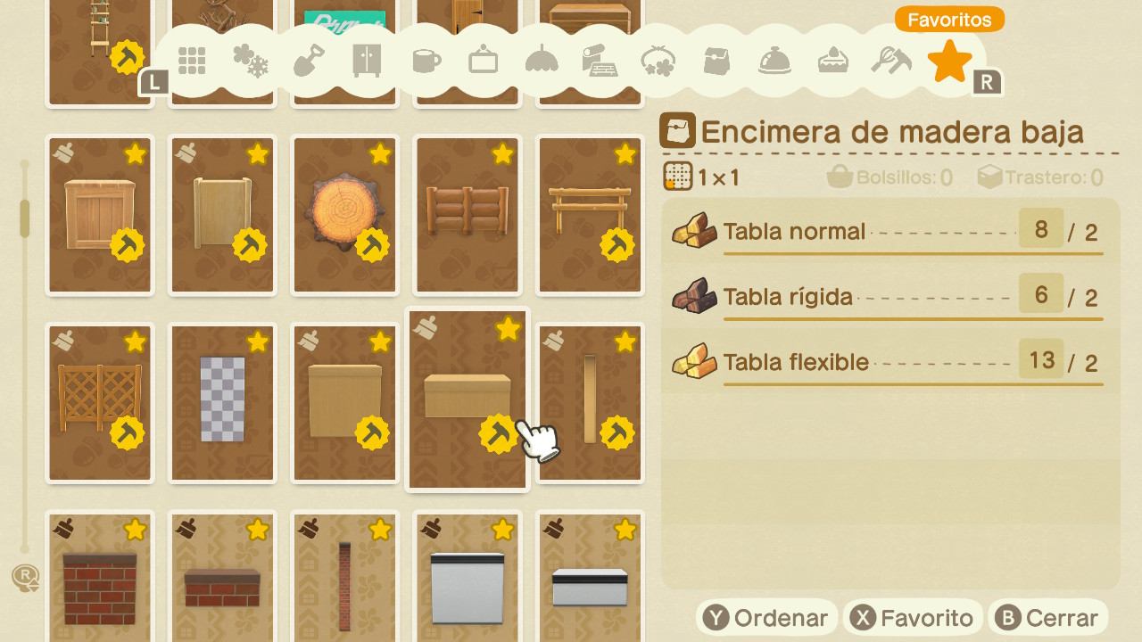 Animal Crossing: New Horizons: recursos. Todas las clases de materiales y  dónde obtenerlos