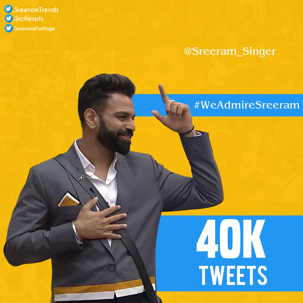 Nikhith34224521's tweet photo. #WeAdmireSreeram
#WeAdmireSreeramchandra 
Records break avvalii...,✊ https://t.co/zWAgvW2Ne8