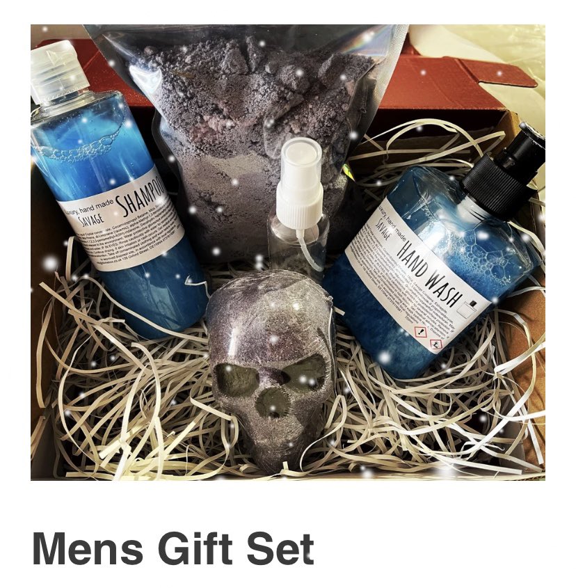 A gift set for the man in your life 💙💀