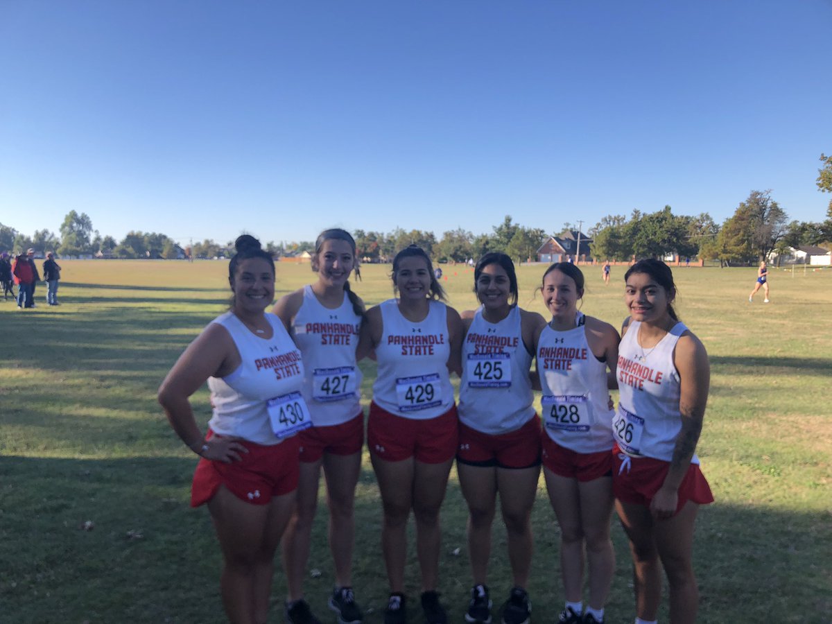 LADIES READY FOR THE <a href="/Sooner_Athletic/">The Sooner Athletic Conference</a> MEET! #stampede