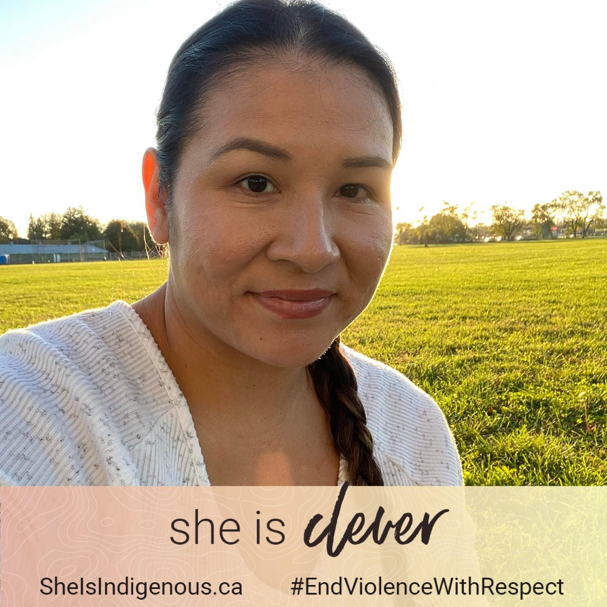 SheisIndigenous's tweet photo. With a PhD in Indigenous Studies, Amy is now doing a Provost Post-Doctoral Fellowship at the University of Toronto, one of the most prestigious post-docs in Canada!
She is #clever.
#EndViolenceWithRespect #SheIs #FirstNations #WikwemikongFirstNation https://t.co/BK3nTPL3Vt