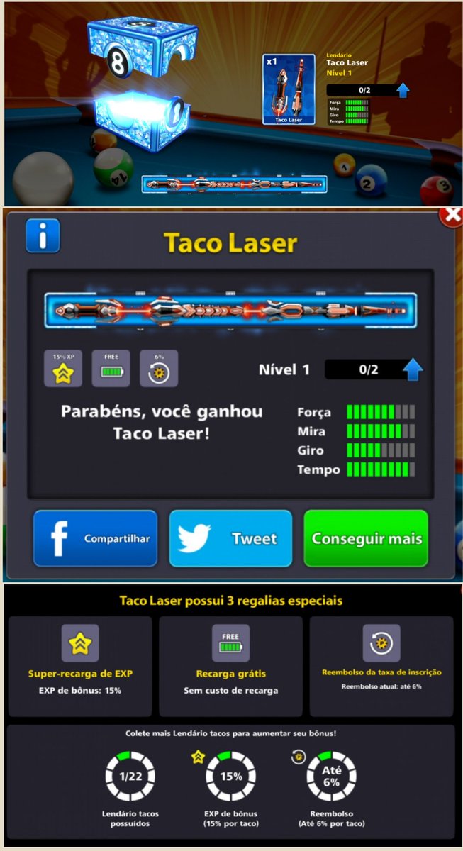 GoPiresS's tweet photo. Finalmente o #Lendário chegou na conta!🥺
#GoPires #8BallPool #MarvelContestOfChampions #MTC #8BP #CallOfDuty #CODM #CODW #VikingsWarOfClans #VWOC #Instagram #Twitter #Facebook #Twitch #YouTube https://t.co/OhdPhGvPfY
