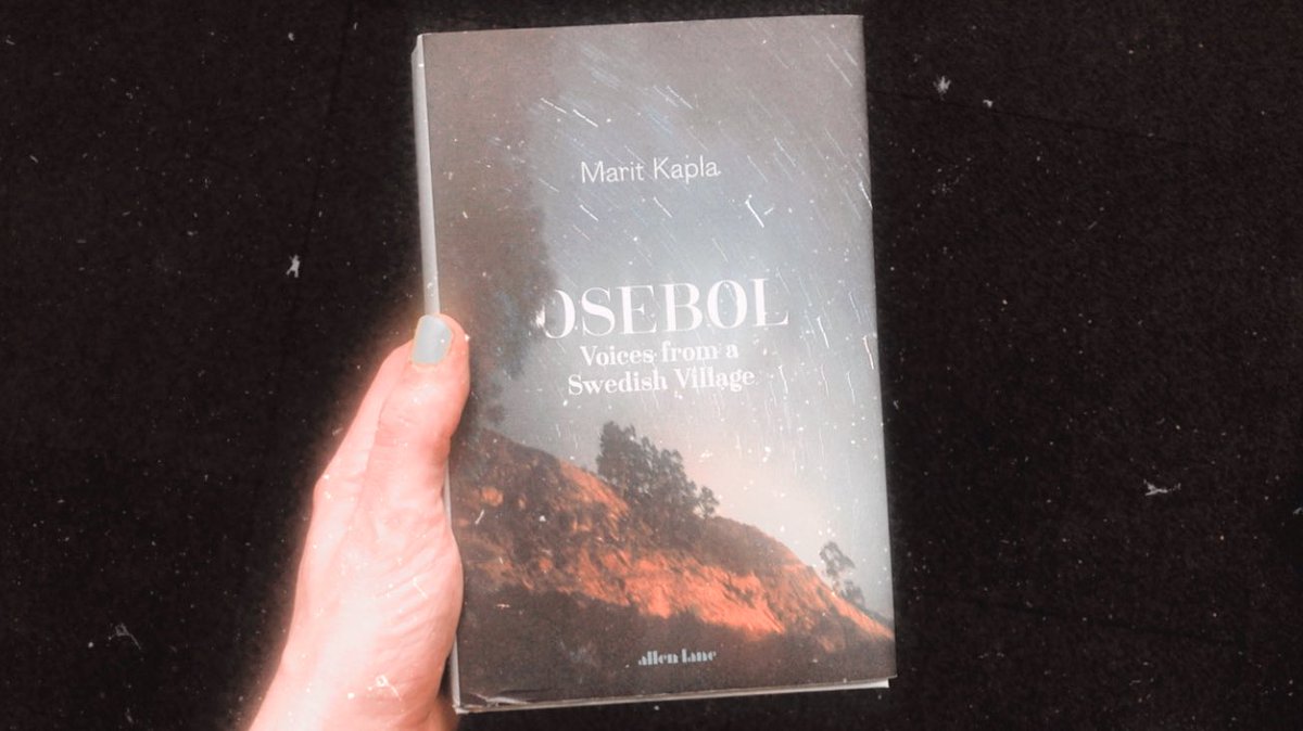 If ever there was a book with PERFECT vibes, it’d be this one. An oral history of tiny Swedish village—Osebol, population 40– through the voices of those who live there. 11/10 vibes.