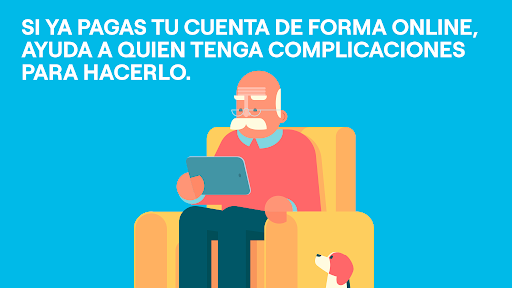 Enel_Informa_CL's tweet photo. Si tienes un vecino, familiar o conocido que tenga complicaciones para pagar su boleta de forma online, puedes ayudarlo agregando su suministro en la sección “Mis cuentas” de tu Sucursal Virtual. Entra aquí para hacerlo: https://t.co/yQi1W1qODn 
#EnelEnLinea. https://t.co/fEZWCdYhr5