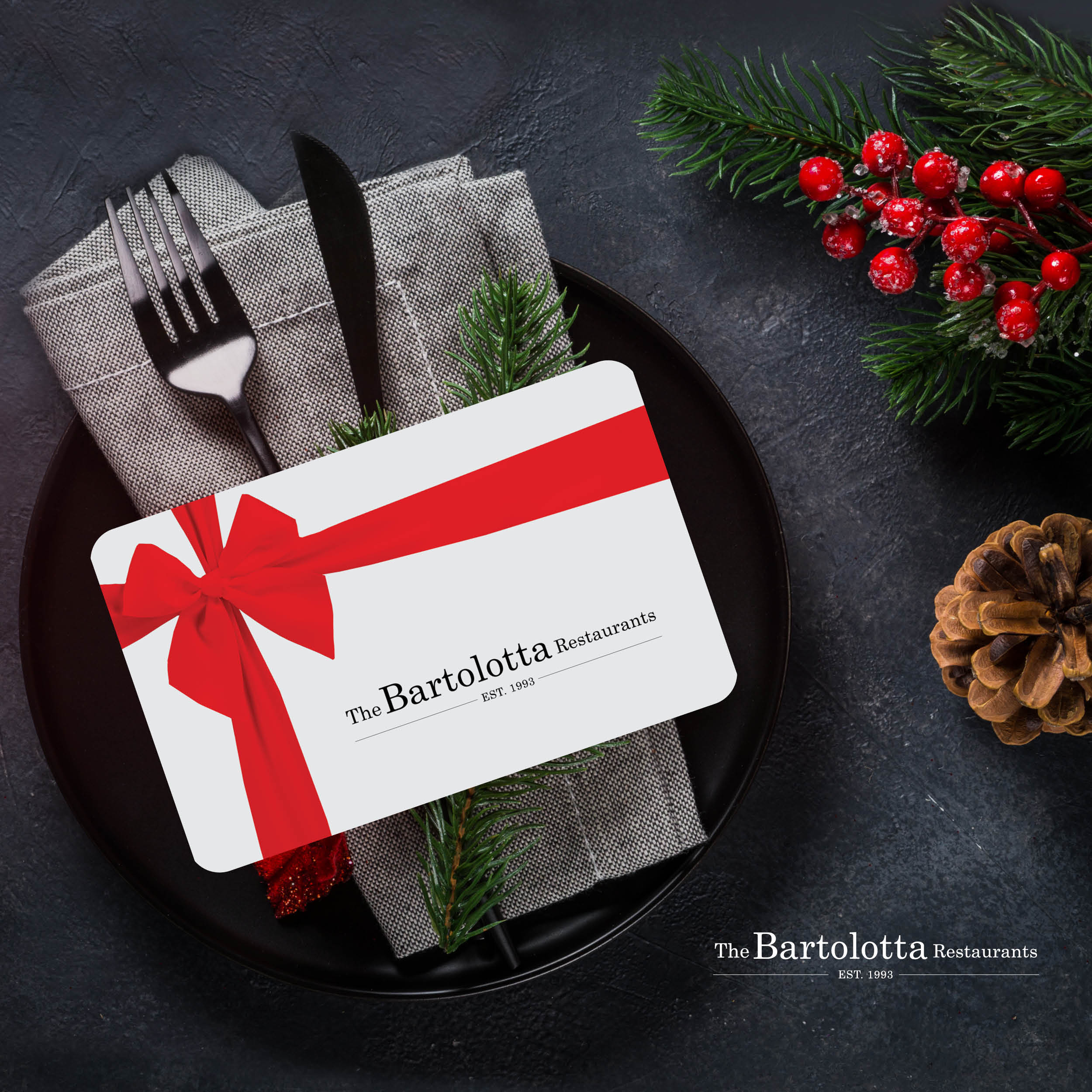 Gift Card Bonus Offers Christmas 2022 The Bartolotta Restaurants On Twitter: "While You're Running Your Saturday  Errands, Don't Forget To Stop In At One Of Our Fine-Dining Restaurants To  Buy Your Loved Ones A Bartolotta Gift Card. The