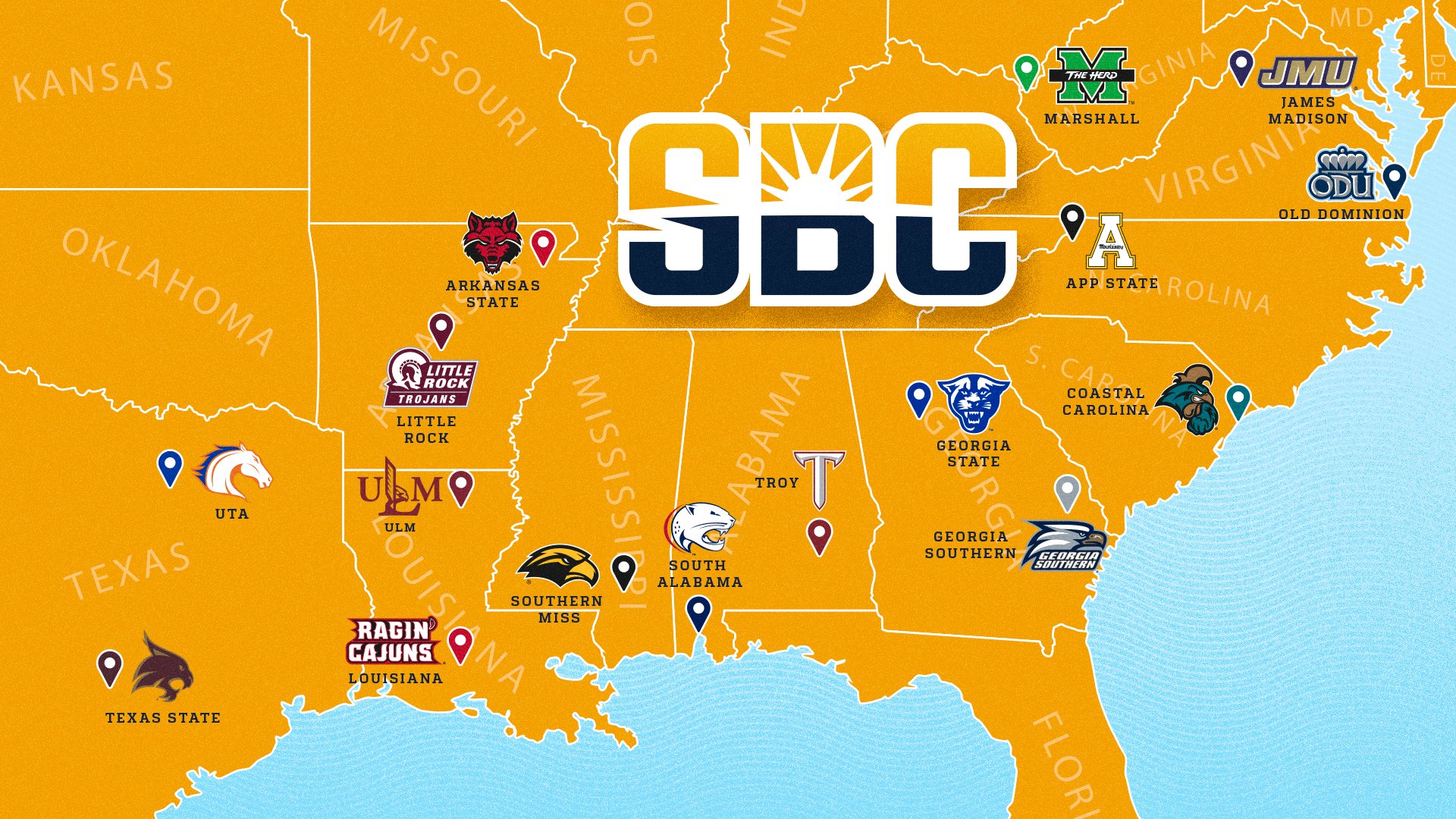 Sun Belt on Twitter "𝗦𝗧𝗔𝗧𝗘 𝗢𝗙 𝗧𝗛𝗘 𝗖𝗢𝗡𝗙𝗘𝗥𝗘𝗡𝗖𝗘. JMUSports is a perfect