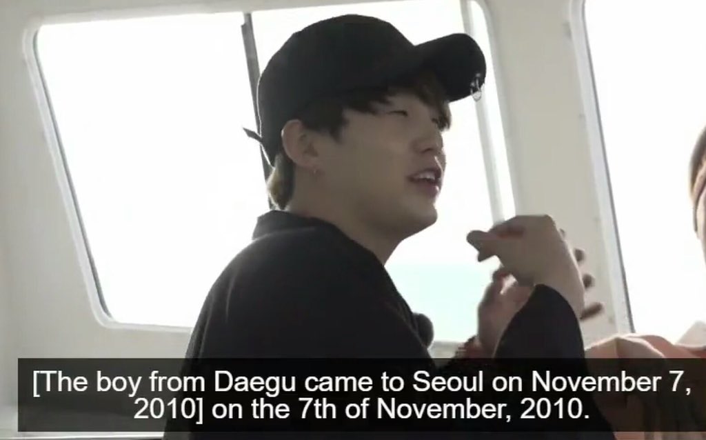 dSUGA_1993's tweet photo. 11 years ago today Min Yoongi left Daegu for Seoul to pursue his dream,a career in music. Today he is an award winning rapper, songwriter &amp; producer. Thank you for never giving up on your dream &amp; creating music that inspires so many as #SUGA &amp; #AgustD 
#11YearsWithYoongi @BTS_twt https://t.co/tTLus9x7UF