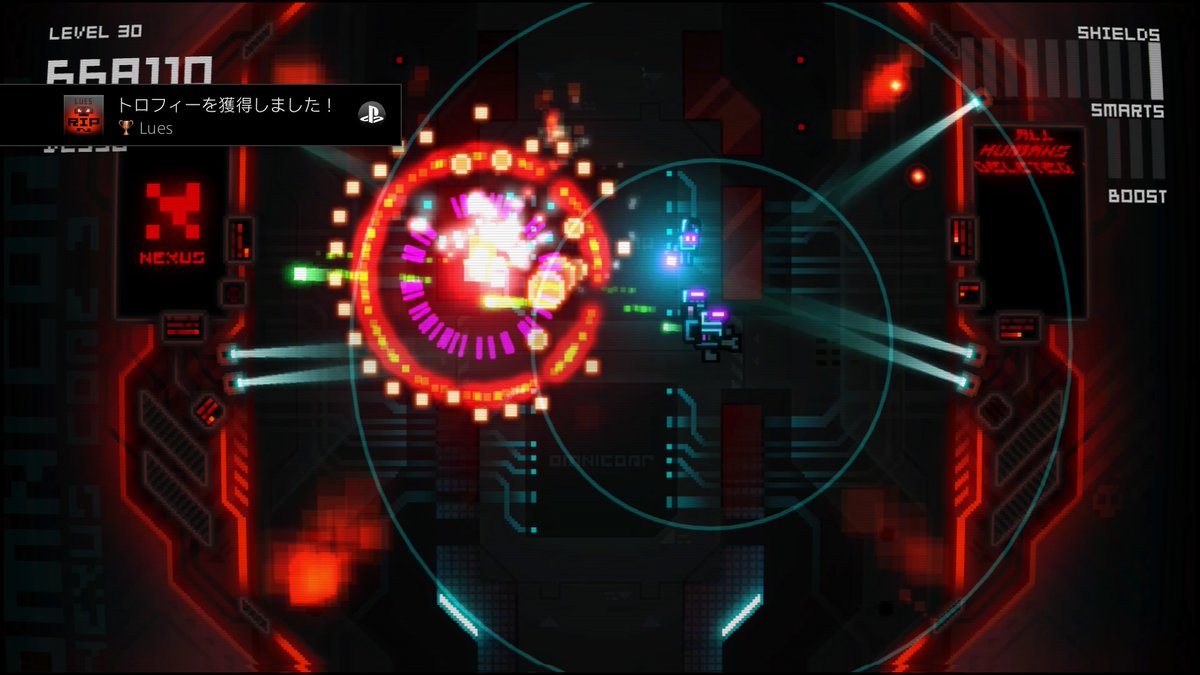 ayataka5980_PSN's tweet photo. #Ultratron #トロコン!
Puppygamesからリリースされた2つ(これとTitan Attacks)を全コンプ!
ドット絵とエフェクトが綺麗で好き!
難易度(4/10) プレイ時間5h
#リョーキのトロフィー取得備忘録 https://t.co/VPyyRISkYF