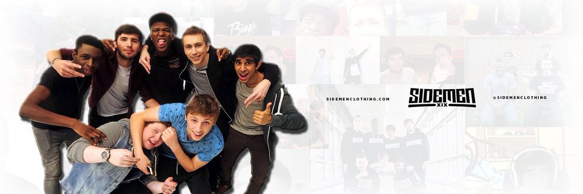 Bxnart's tweet photo. @Vikkstar123 @VibePay #VibemeVikkstar Bump to see one of the first of many graphics I made for the sidemen. #VibePaySaturday? https://t.co/bTGHzETlyg https://t.co/E9GBa9DRG2