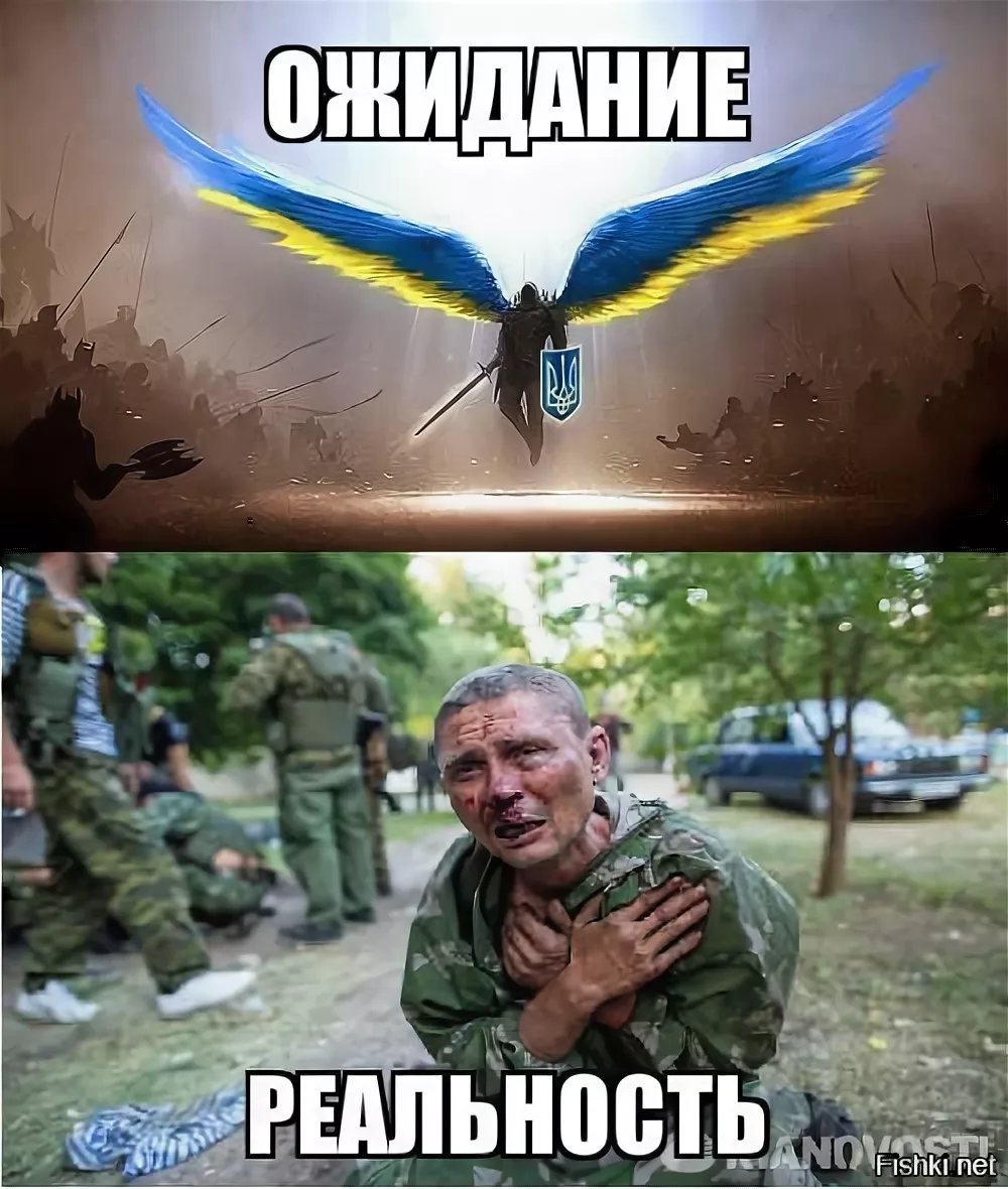Украинские военные дебилы