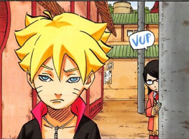 BorusaraBrasil's tweet photo. Primeira ceninha dos maiores passando pela sua tml pra comemorar os 7 anos desde a primeira aparição dos BoruSara no último capítulo de Naruto! 
#SevenYearsOfBoruSara https://t.co/L0zIA3bUYs