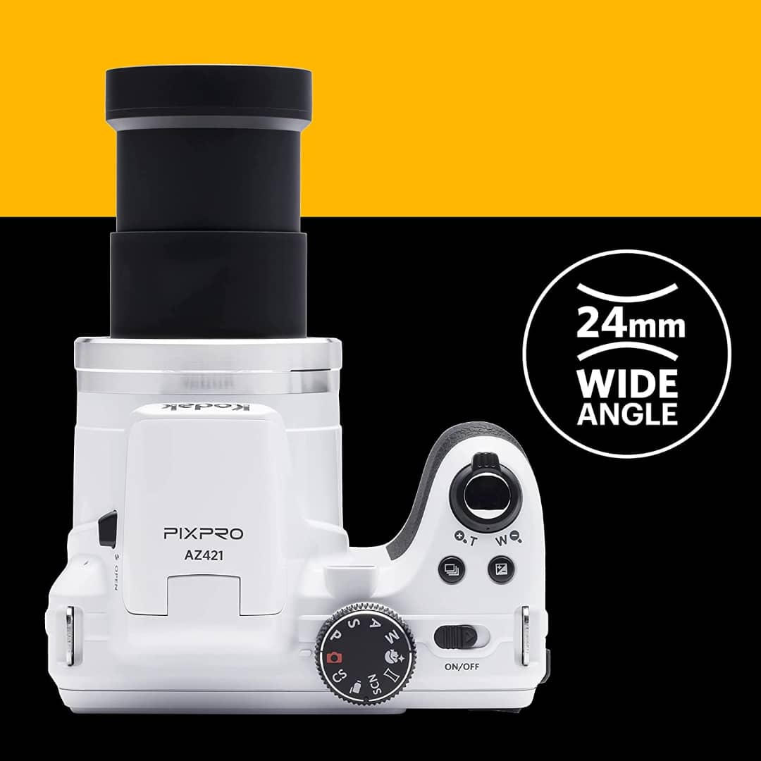 halaledge's tweet image. KODAK PIXPRO Astro Zoom AZ421-WH 16MP Digital Camera with 42X Optical Zoom and 3" LCD Screen (White)
_______________
Click here 👇👇👇👇
amzn.to/3CRpF5n
____
About this item
-----
#kodak #kodakpixpro #camera #astrozoom #pixpro #pixpro #kodakblack #kodakgold20