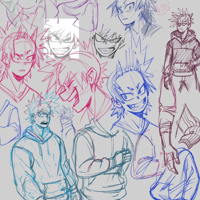 Sketch dump. Krbk - ❤️ 