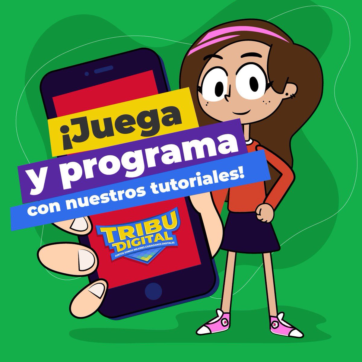 Invita a tus amigos a conocer el mundo de la programación, de la manera más fácil y divertida.💡💻❤️🤩  

Por éxito de inscripciones, ¡extendimos las fechas! 😱✅ 
👩🏻‍🏫 💃🏻 Inscribe tu HDC - Hora del Código Chile horadelcodigo.cl/inscripcion/ 

#HoraDelCódigoChile