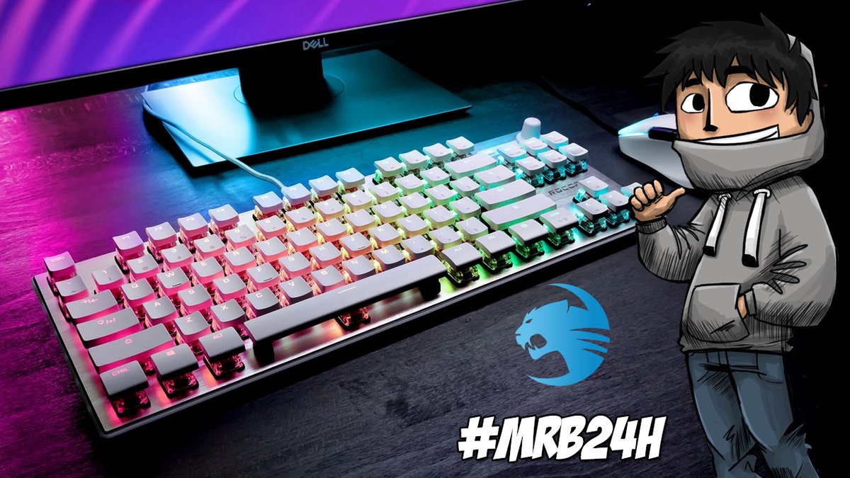 MrBboy45's tweet image. ⚠️ DU LOURD ARRIVE ⚠️

On commence tranquillement les hostilités ! Gagnez le futur clavier de ROCCAT ! J'ai nommé le magnifique TKL Pro White 😱

Rien de plus simple:

- Follow @ROCCATFrance et moi
- Tweet #MrB24H

Tirage demain

📢 Le même à gagner à 17h: twitch.tv/mrbboy45