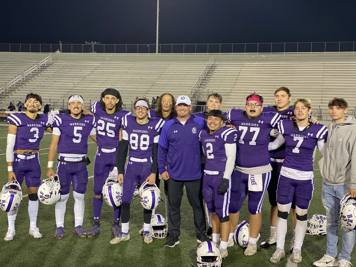KDezern10's tweet photo. Hard to explain the emotions and excitement I have for this group right here. You will always remember your Senior Night and you put your stamp on your legacy by winning and making the playoffs! Honored to be your coach, love ya fellas! #FTF #BeElite https://t.co/ahK60Za0Ms