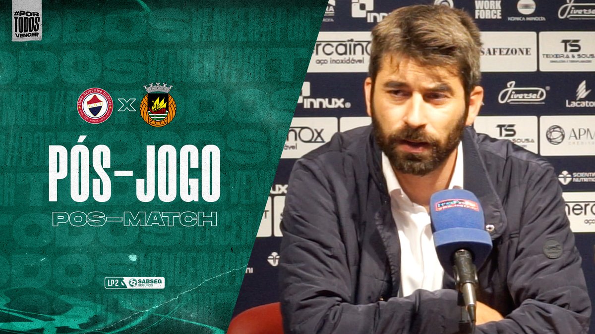 RioAve_FC's tweet photo. 🎙 Luís Freire na sala de imprensa para analisar a vitória em casa do CD Trofense, por 1-0.
Vê aqui ➡ https://t.co/AqkIfZYOar
#PorTodosVencer #CDTRAFC #RAFC #LigaPortugalSabseg https://t.co/Tp0hPOehdx