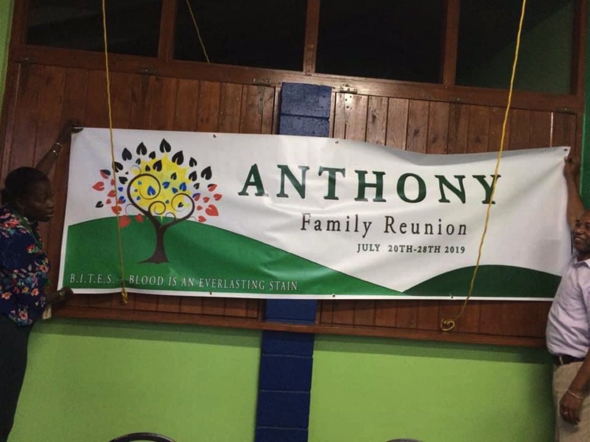 I was born and I was raised an Anthony. Anthony Nation! Anthony Strong! Our mantra is Blood Is The Everlasting Stain (BITES).  I will forever stand under my family’s banner. I will never bring shame to this name.
