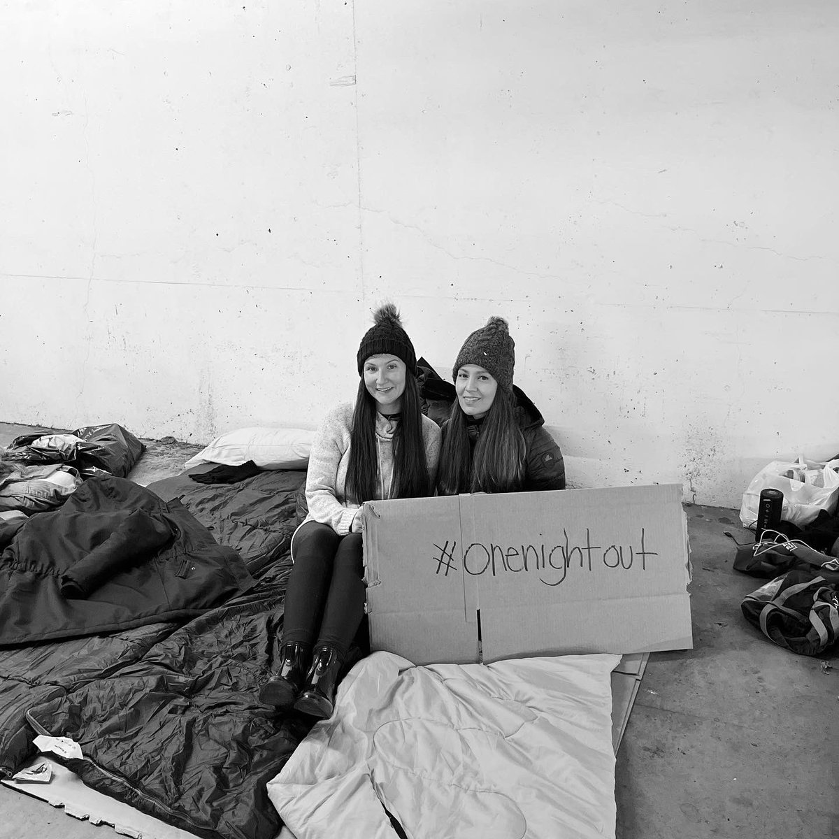 Phoenix_Society's tweet photo. We woke up in a parkade this morning, as part of #OneNightOut.
Sometimes, you have to walk a mile in someone’s shoes to understand their struggles. In this case, we only walked a few steps. But it’s a start.
There’s still time to donate 👉🏻 https://t.co/qn5DP8yUzc
@wearejrg https://t.co/LM0NAZUgbs