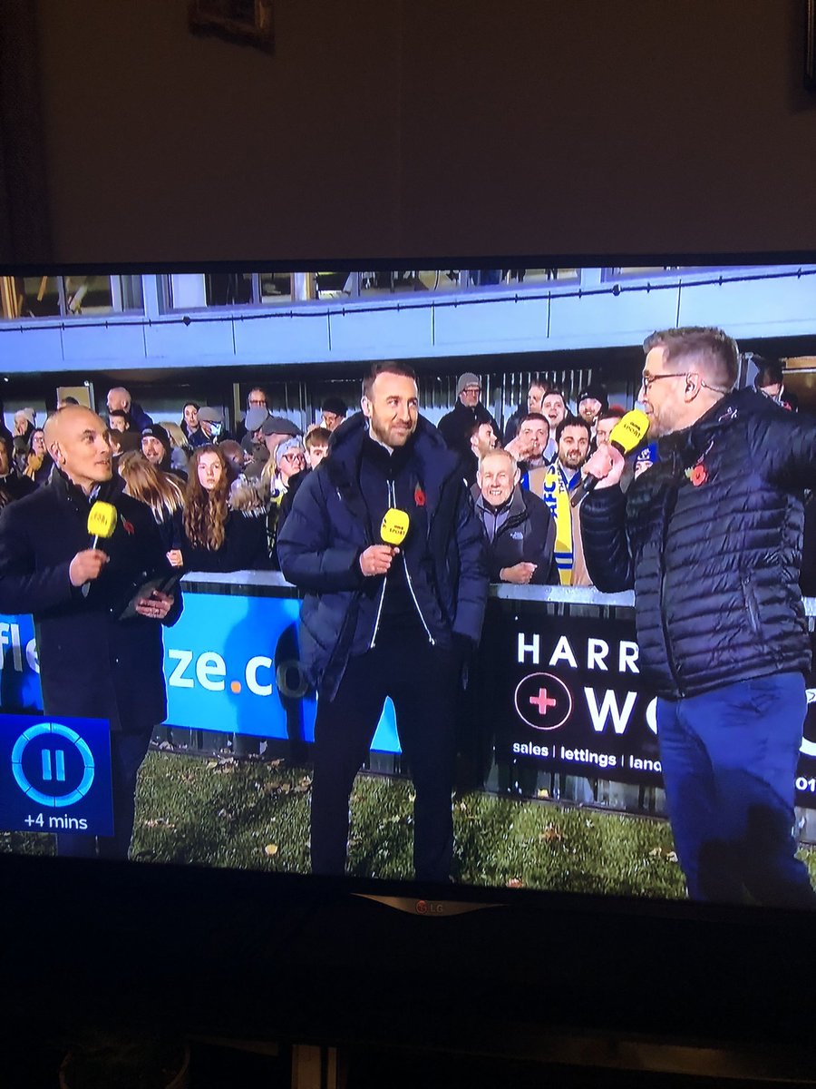 When you are watching the footie and see someone you recognise in the crowd <a href="/Spaxboyz/">Andy Sparks</a> <a href="/AFCSudbury/">AFC Sudbury</a>