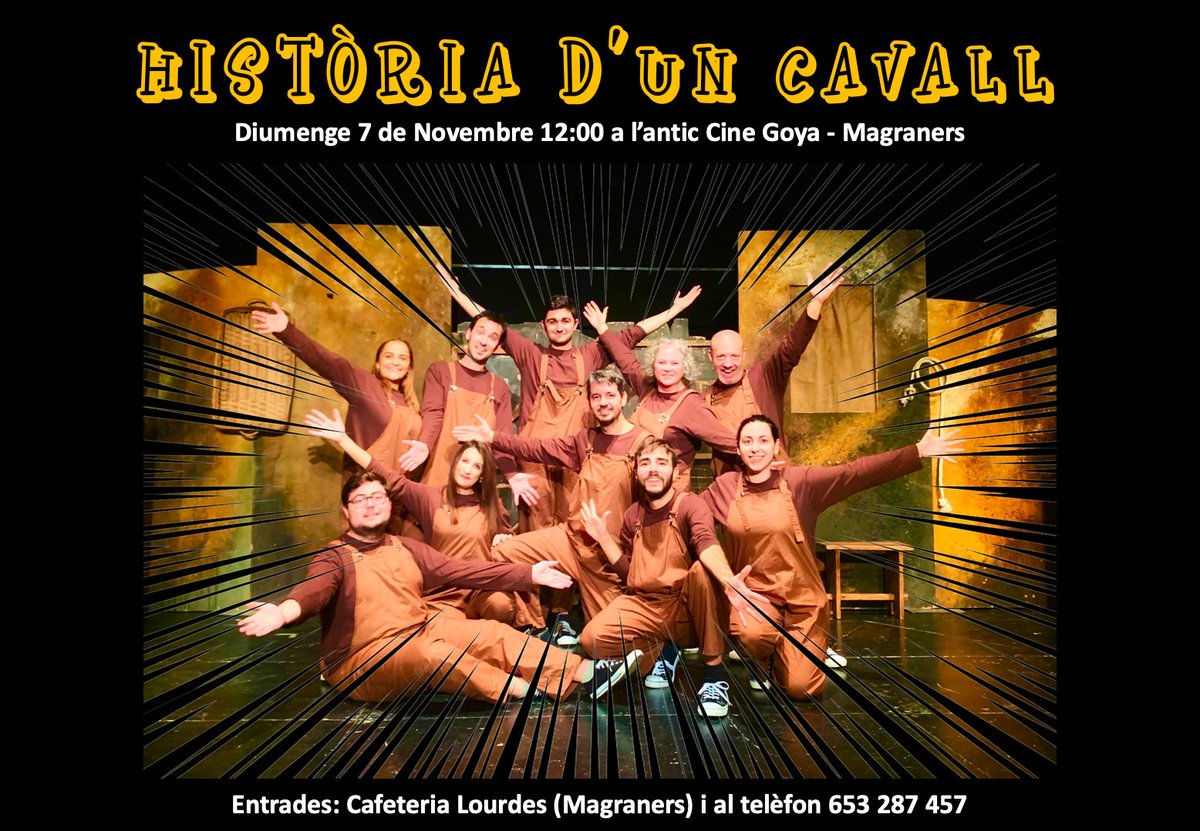 LleidaEnJoc's tweet photo. 📣 💥💥SORTEIG 💥💥

👀 Estàs seguint el carrusel?

✍️ Comenta els partits amb l'etiqueta #LleidaEnJoc o mencionant @LleidaEnJoc i entraràs al sorteig de 5 entrades dobles per l'obra 'Història d'un cavall' de @GarProjecte! https://t.co/pGO4aXiK6V