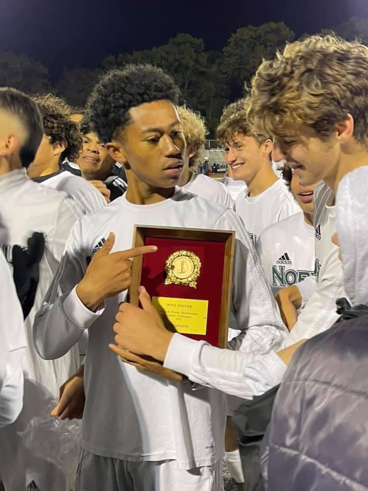 I am so proud of my son, Dylan, who told me when he was a freshman, “Dad, I’m going to bring that championship back to Norwalk!” As a junior, he did it! #proudfather #norwalksoccer