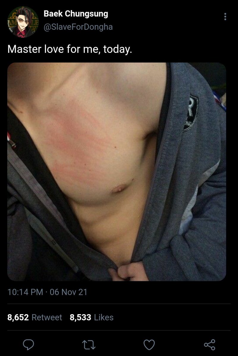 pattersmoitie's tweet photo. ㅡ Master Love
#SungHa - Chungsung x Dongha onetwt fic

// pedophilia , slight nsfw , ooc , underage , harsh word , scar /? https://t.co/JNqHzoS9n1
