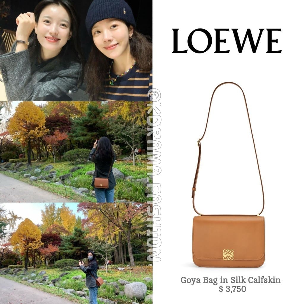 Kdrama_Fashion on X: Han Hyo-Joo spotted carrying LOEWE Goya Bag in Silk  Calfskin, Warm Desert $ 3,750 in Han Ji-Min's IG update today, 20211106.  Cr:   / X