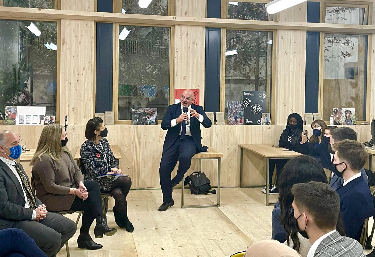 nadhimzahawi's tweet photo. An inspirational couple of days in Glasgow for #COP26

Thank you to all the young people, businesses and countries that joined us - it’s vital we keep this work going together! https://t.co/d7Aa0EJ8tb