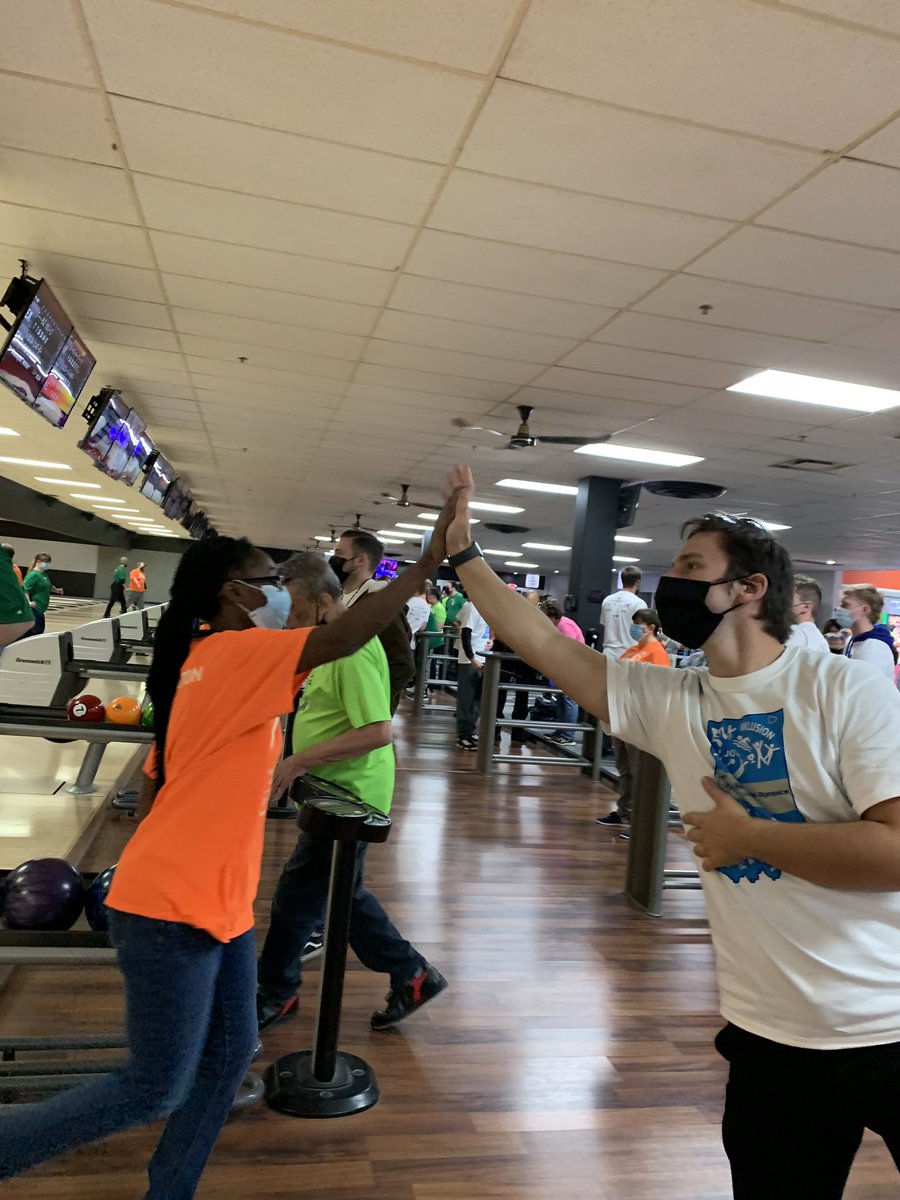 INTechBaseball's tweet photo. Always one of our favorite days of the year! Volunteering at Northeast Indiana Special Olympic Bowling Tournament! https://t.co/LgopThJ8Yj