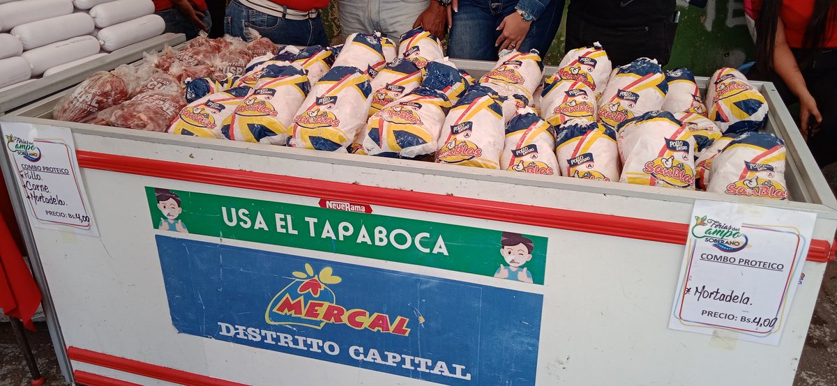 La Misión Alimentación <a href="/MinAlimenVen/">minalimentacion_ve</a> fortaleciendo la "Producción Nacional" consolidando la Seguridad Alimentaria del Pueblo #Art305CRBV.

#FeriaDelCampoSoberano