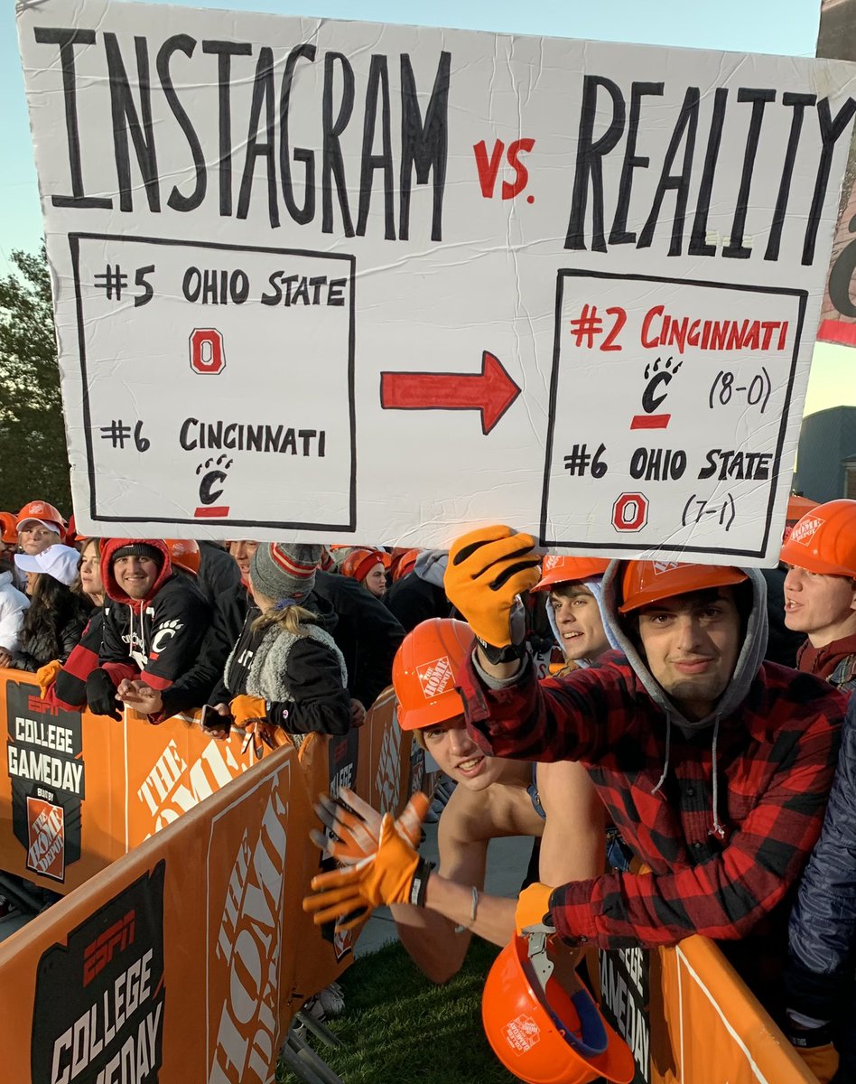 CollegeGameDay's tweet photo. #NoFilter https://t.co/GyNrau4Qop