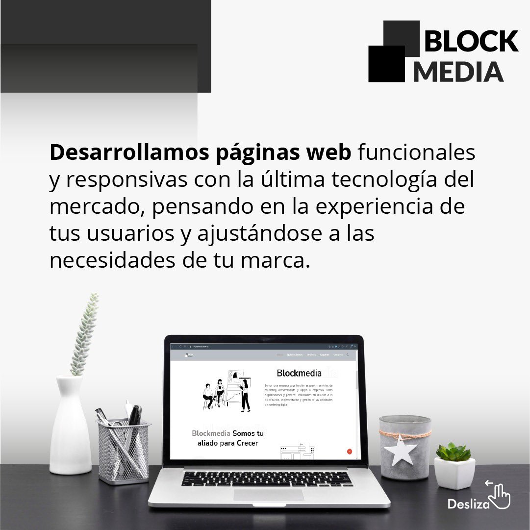 _Blockmedia's tweet photo. ¡Conoce nuestro servicio de diseño y desarrollo de web!⁣🌐
⁣
👉🏼En Block Media desarrollamos páginas web pensando en la experiencia de tus usuarios y ajustándonos a las necesidades de tu marca.⁣⁣
⁣
¿Estás listo para crear tu página web junto a nosotros?⁣💥 https://t.co/yQA6WDz3TD