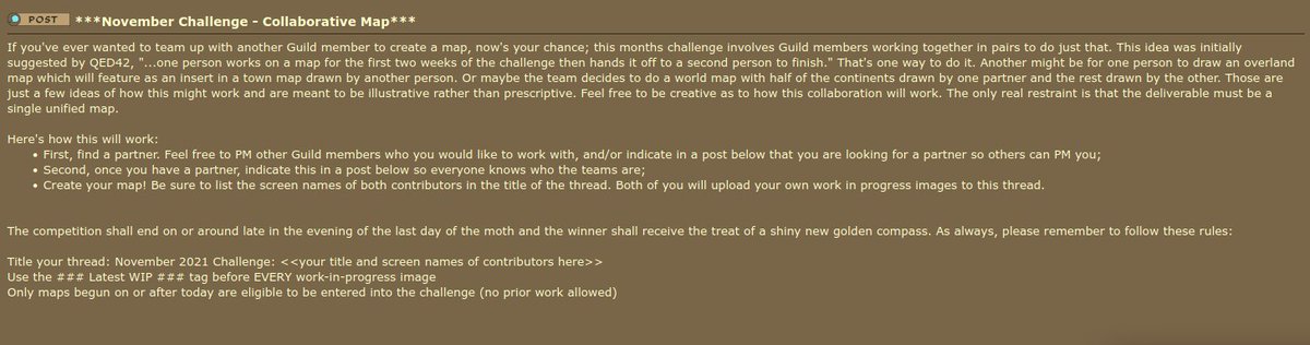 CartoGuild's tweet photo. The November #GuildChallenge has started, and we're all about collaboration this month. More info here...

https://t.co/RVFuXG1LDn https://t.co/2a41vXNr1u